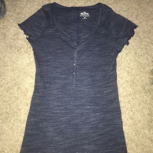 hollister lettuce edge top